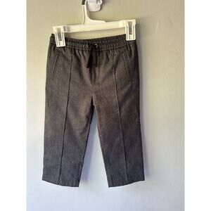 DOLCE & GABBANA JUNIOR grigio pant kid boy 12 Months NWT